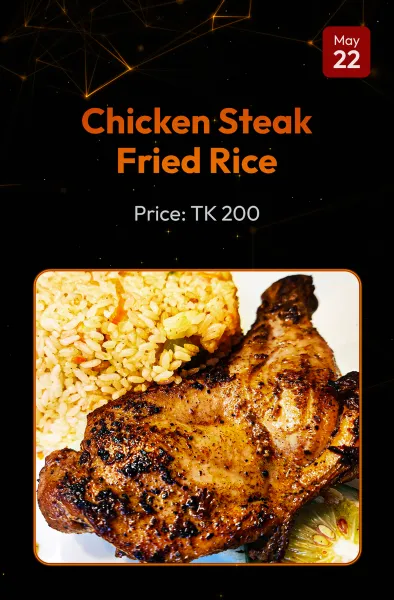 Lunch Menu - 22 May